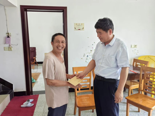 南通市海門區審計局開展中秋慰問三峽移民活動